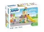 Playmobil® Spielbausteine »Junior Erlebnisturm mit Eisstand 71703«, (18 St.)
