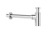 Design-Geruchsverschluss Messing verchromt - Anschluss 1 1/4'' x 32 mm