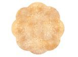 Fellteppich HEITMANN FELLE "Blüte - Lammfell farbig, Premium Qualität", beige, H:60mm Ø:140cm, Lammfell, Teppiche, Fellteppich, echtes Austral. Lammfell, Ø 140 cm, besonders dicht & weich