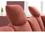 Sofa-Kopfstütze SIT & MORE "Pablo", orange (terra), B:50cm H:25cm T:12cm, Luxus-Microfaser (90% Polyester, 10% Polyamid);Kunstleder SOFTLUX;Luxus-Microfaser ALTARA NUBUCK (100% Polyester), Kopfstützen