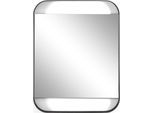 Wandspiegel SPINDER DESIGN "REX MIRROR Spiegel - Schwarz", schwarz, B:46cm H:60cm T:4cm, Metall, Spiegel, Wandspiegel, Metall, Breite 46 cm