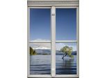 Wandsticker QUEENCE "See", bunt, B:40cm H:60cm T:0,1cm, Wandtattoos, Wandsticker, Wandbild, selbstklebend, 3D, Fenster