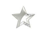 Sternanhänger JOBO "Anhänger Stern", silber (silber 925), Schmuckanhänger, Damen, Silber 925 (Sterlingsilber), 925 Silber mit Zirkonia