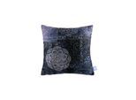 Fellkissen KENDA SAND "Dekokissen Medley 125 Multi / Blau 45cm x 45cm", bunt (multi, blau), B:45cm L:45cm, Polyester, Dekokissen_Sitzkissen_Kissenhüllen, modern, vielseitig kombinierbar,mit praktischem Reißverschluss