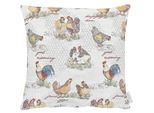 Dekokissen APELT "6902" Gr. 1, bunt (natur, bunt, gemustert), B:39cm L:39cm, Baumwolle, Polyester, Dekokissen_Sitzkissen_Kissenhüllen, Kissenhülle mit Füllung, 1 Stück