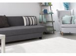 Teppich KAYOOM "Bali 110", beige (elfenbein), B:80cm H:40mm L:150cm, Polyester, Teppiche, Teppich, flauschig und weich, UNI-Farben, hochflorig, hochwertiges Material