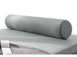 Nackenrolle MAINTAL, grau (kieselgrau), L:116cm Ø:23cm, Polyester, Funktionskissen, Nackenrolle