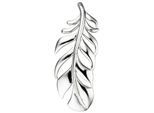 Kettenanhänger JOBO "Anhänger Feder", silber (silber 925), Schmuckanhänger, Damen, Silber 925 (Sterlingsilber), Kettenanhänger, 925 Silber