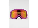 Skibrille, pink (pink, schwar), BACK IN BLACK EYEWEAR, Sportbrillen, Antifog double Lens