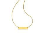 Kette mit Anhänger FIRETTI "Schmuck Geschenk Halskette", gold (gelbgoldfarben), Halsketten, Damen, Edelstahl, L: 47