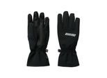 Winter-Arbeitshandschuhe NAME IT "NKNALFA GLOVE7 FO NOOS", Baby, Gr. 9, schwarz, Strick, Kunstfaser, bedruckt, casual, Handschuhe