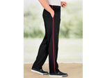Homewearpants CLASSIC, Herren, Gr. 24, Unterbauchgrößen, schwarz, 100% Baumwolle, gemustert, mehrfarbig, lang, Hosen