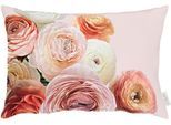 Dekokissen APELT "6802" Gr. 1, rosa (rosa, bedruckt), B:33cm H:5cm L:45cm, Baumwolle, Polyester, Dekokissen_Sitzkissen_Kissenhüllen