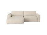 Mid.you Ecksofa , Beige , Textil , 283x175 cm , Wohnzimmer, Sofas & Couches, Wohnlandschaften, Ecksofas