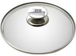 Universaldeckel ELO "Galant", transparent, H:7cm Ø:28cm, Glas, Deckel, aus feuerfestem Glas, für modernes Sichtkochen