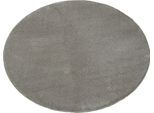 Teppich MERINOS "Montana" Gr. 9, silber (silberfarben), H:20mm Ø:120cm, Kunstfaser, Teppiche, Teppich, Wohnzimmer
