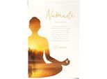 Poster REINDERS "Namasté", grün (farbe bild(er): grün), B:61cm H:91,5cm T:0,1cm, Papier, Bilder, Poster