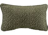 Dekokissen H.O.C.K. "Sheffo", grün (grün, gemustert), B:50cm H:10cm L:30cm, Polyester, Dekokissen_Sitzkissen_Kissenhüllen, mit modernem Struktur-Effekt, Kissenhülle mit Füllung, 1 Stück