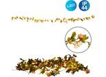 NÄVE LED-Lichterkette "Röschen", bunt, Dioden 40 Stk., Gesamtlänge 9,2m, Lichterketten, weiße und rosa Rosenblüten, warmweiße LED, Länge 420cm, Zuleitung 5m