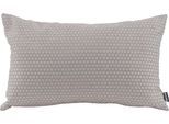 Dekokissen H.O.C.K. "Miss Dots Kissen", grau (taupe, gepunktet), B:30cm H:10cm L:50cm, Baumwolle, Polyester, Dekokissen_Sitzkissen_Kissenhüllen, mit Punkten, Kissenhülle mit Füllung, 1 Stück