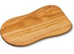Schneidebrett MULEX "Ascona", braun (holzfarben), B:20cm H:1,2cm L:39cm, Massivholz, Schneidebretter, jedes Teil ein Unikat dank der besonderen Maserung. Handmade