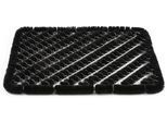 Fußmatte ANDIAMO "Kokos Drahtgitter", schwarz, B:40cm H:30mm L:60cm, Kokos, Teppiche, Fußmatte, Schmutzfangmatte, robust & strapazierfähig, In- und Outdoor geeignet