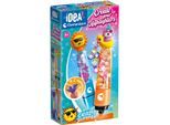 Kreativset CLEMENTONI "Idea, Deine Textmarker-Kreationen - Verrückter Sommer", bunt, Kreativsets, Kinder, Kunststoff