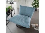 Livetastic Relaxsessel , Hellblau , Textil , 100x78x96 cm , Wohnzimmer, Sessel, Relaxsessel