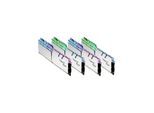 G.Skill Trident Z Royal DDR4-3600 - 64GB - CL16 - Quad Channel (4 pcs) - Intel XMP - Silber mit RGB