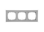 Rahmen Merten M-Pure 3-fach, aluminium