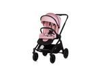 Chipolino Kombikinderwagen Magnum 3 in 1 Babywanne Sportsitz i-Size Babyschale rosa