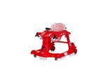 Chipolino Lauflernhilfe Airplane 3 in 1 Lauflernwagen, Musik, Schiebespielzeug rot