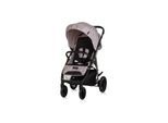 Chipolino Kinderwagen Buggy Insta, Fußabdeckung, Federung, Korb, Gurt, klappbar hellbraun