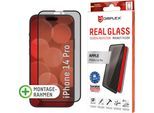 Displex Displayschutzglas »Privacy Glass FC - iPhone 14 Pro«, Blickschutz Displayschutzfolie Displayschutz kratzer-resistent...