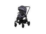 Chipolino Kombikinderwagen Magnum 3 in 1 Babywanne Sportsitz i-Size Babyschale grau
