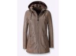 Inspirationen Lederjacke, mit Kapuze