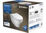 Duravit Duravit No.1 WC-Set wandhängend 373x540x393 mm - 45620900A1 45620900A1