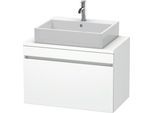 Duravit DuraStyle Konsolenwaschtischunterbau wandhängend Weiß Matt 800x478x512 mm - DS530201818 DS530201818