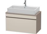 Duravit DuraStyle Konsolenwaschtischunterbau wandhängend Taupe & Basalt Matt 900x478x512 mm - DS5303 DS530309143
