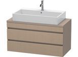 Duravit DuraStyle Konsolenwaschtischunterbau wandhängend Leinen & Basalt Matt 1000x478x512 mm - DS53 DS530907543
