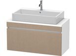 Duravit DuraStyle Konsolenwaschtischunterbau wandhängend Leinen & Weiß Matt 1000x478x512 mm - DS5304 DS530407518