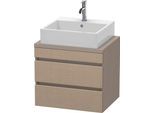 Duravit DuraStyle Konsolenwaschtischunterbau wandhängend Leinen & Basalt Matt 600x478x512 mm - DS530 DS530507543