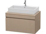 Duravit DuraStyle Konsolenwaschtischunterbau wandhängend Leinen Matt 900x548x512 mm - DS531307575 DS531307575