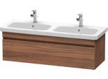 Duravit DuraStyle Waschtischunterbau wandhängend Nussbaum Matt 1230x448x398 mm - DS639807979 DS639807979