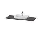 Duravit Happy D.2 Plus Konsole Graphit Supermatt 1300x550x16 mm - HP031KM8080 HP031KM8080