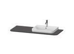 Duravit Happy D.2 Plus Konsole Graphit Supermatt 1300x550x16 mm - HP031KR8080 HP031KR8080