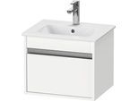 Duravit Ketho Waschtischunterbau wandhängend Weiß Matt 500x412x410 mm - KT640401818 KT640401818