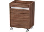 Duravit Ketho Rollcontainer Nussbaum dunkel 500x360x670 mm - KT2530L2121 KT2530L2121