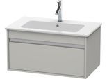 Duravit Ketho Waschtischunterbau wandhängend Betongrau Matt 800x475x410 mm - KT641900707 KT641900707