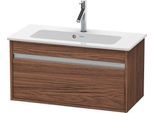 Duravit Ketho Waschtischunterbau wandhängend Nussbaum dunkel Matt 800x385x410 mm - KT642302121 KT642302121